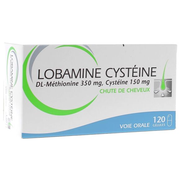 Lobamine Cystéine - boite de 120 gélules