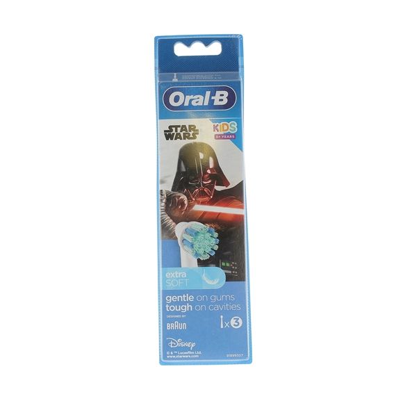 Brossettes de rechange Star Wars Stages Power Oral-B - 3 recharges