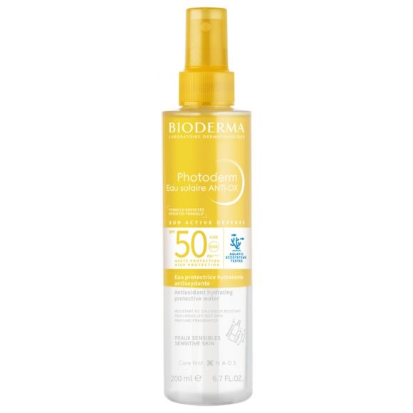 Photoderm Eau solaire ANTI-OX SPF50 Bioderma - spray de 200 ml
