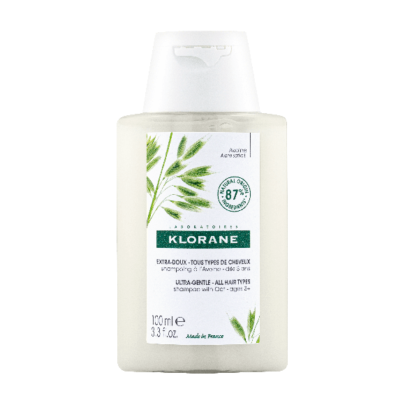 Shampooing au lait d'avoine extra-doux protecteur Klorane - flacon de 100 ml