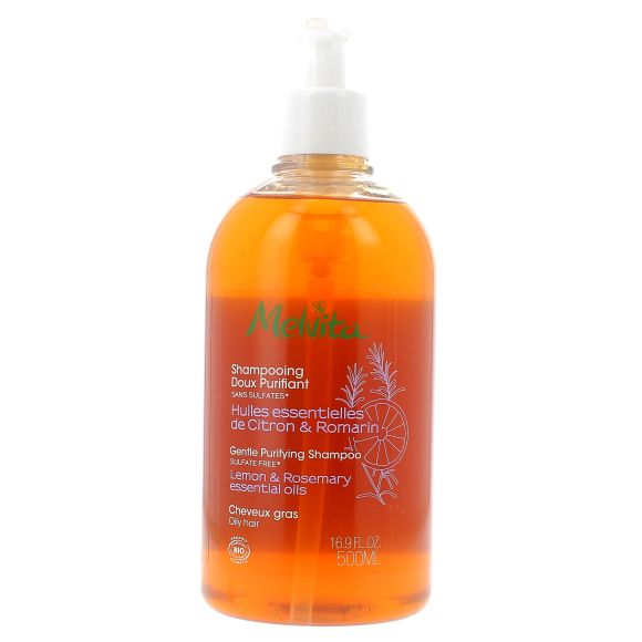 Shampooing doux purifiant BIO Melvita - flacon 500 ml