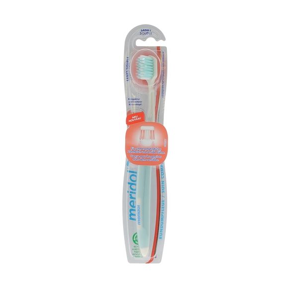 Soin complet Brosse à dents souple Meridol - une brosse à dents