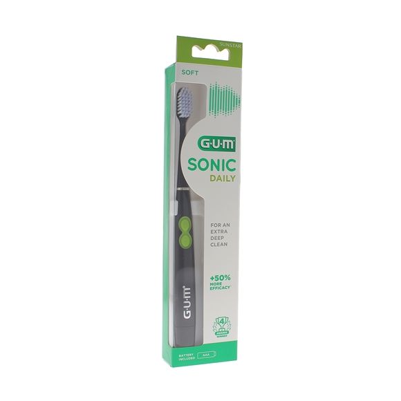 Sonic Daily Brosse à dents souple GUM - une brosse à dents électrique