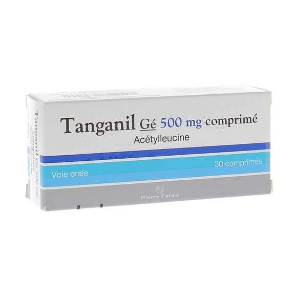 Tanganil Gé 500 mg comprimé - boite de 30 comprimés
