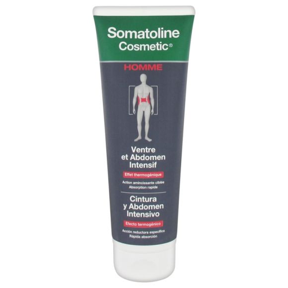 Ventre et abdomen intensif Homme Somatoline Cosmetic - tube de 250 ml
