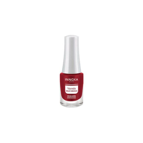 Vernis à ongles hypoallergénique Rouge carmin 706 Innoxa - flacon de 5ml