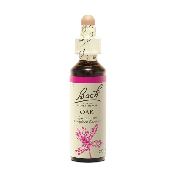 Fleur de Bach Oak Quercus robur - flacon de 20 ml