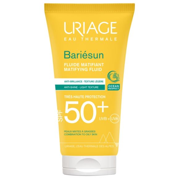 Bariésun Fluide matifiant SPF50+ Uriage - tube de 50 ml