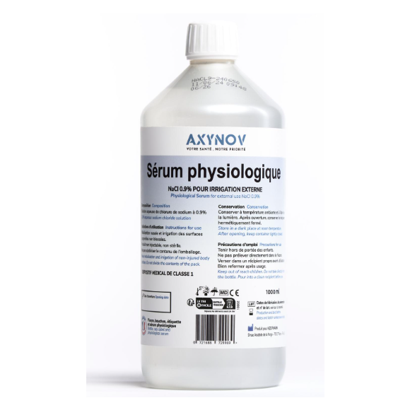 Sérum physiologique - flacon de 1000ml