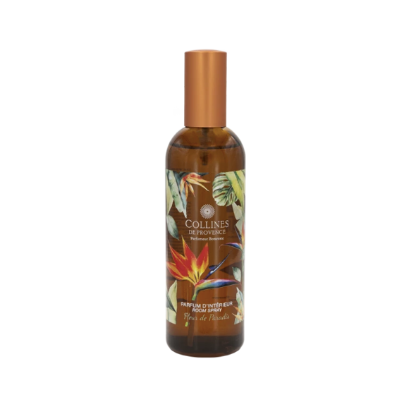 Parfum d'intérieur fleur de paradis Collines de Provence - spray de 100ml