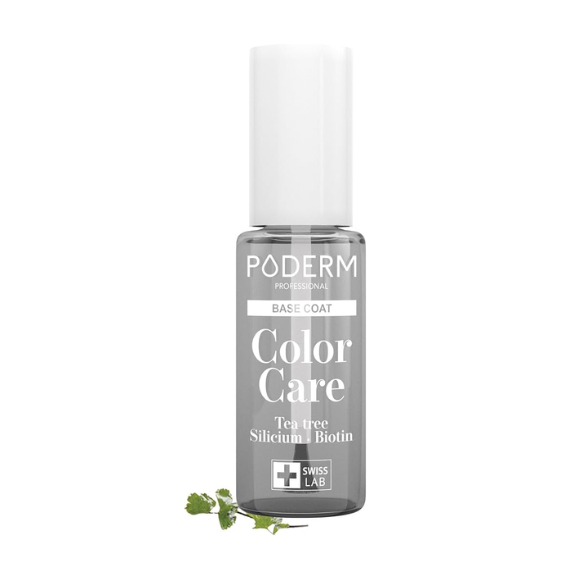 Vernis color care base coat Poderm - flacon de 8ml