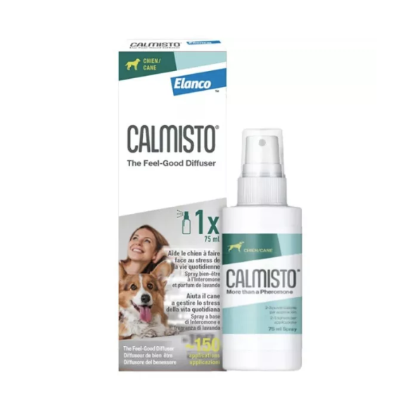 Calmisto spray diffuseur de bien être pour chien Elanco - spray de 75ml