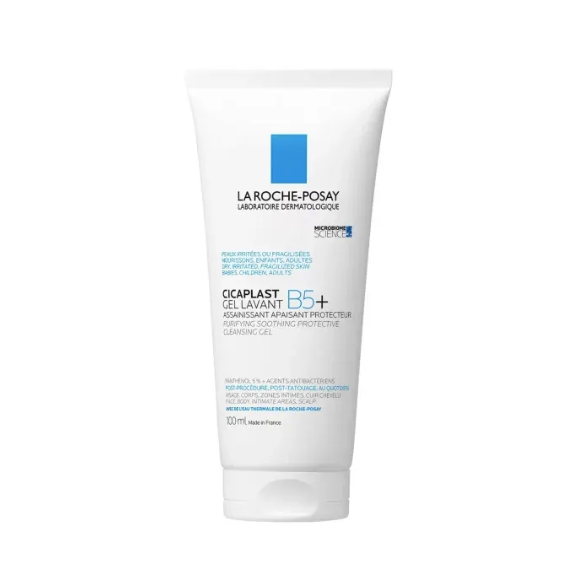 Ciacaplast gel lavant assainissant apaisant protecteur B5+ La Roche-Posay - tube de 100ml