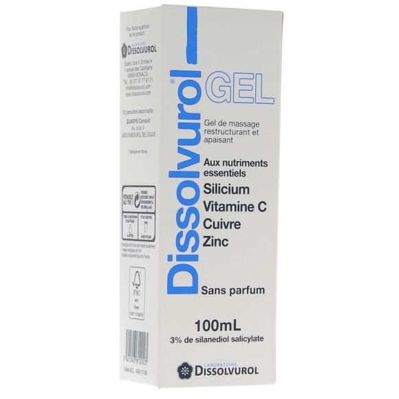 Dissolvurol gel - tube de 100 ml