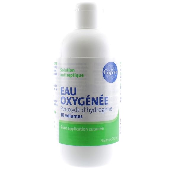 Eau oxygénée 10 volumes Gifrer - Flacon de 250 ml