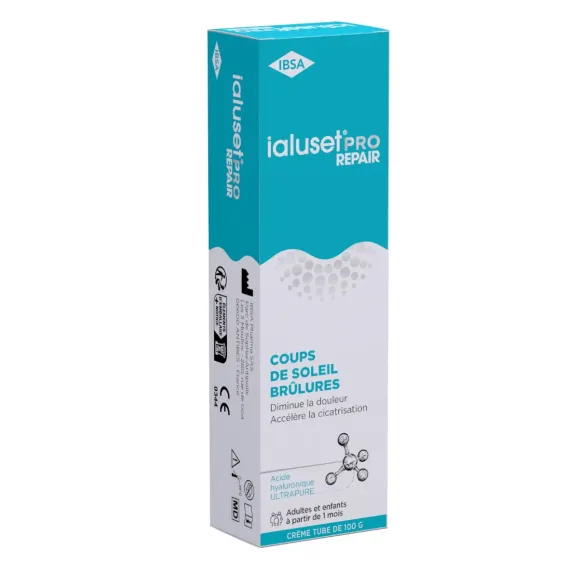 Laluset pro repair coups de soleil brûlures Ibsa - tube de 100g
