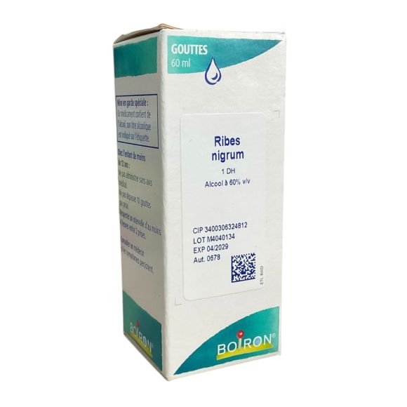 Ribes nigrum 1DH Boiron - flacon de 60ml