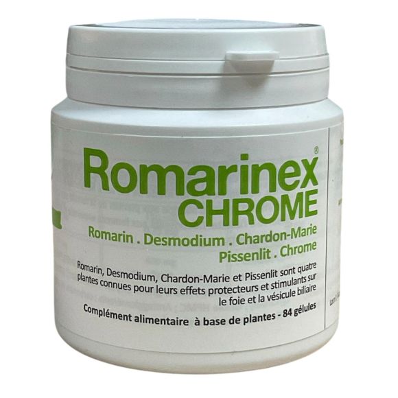 Romarinex chrome Dissolvurol - pot de 84 gélules 