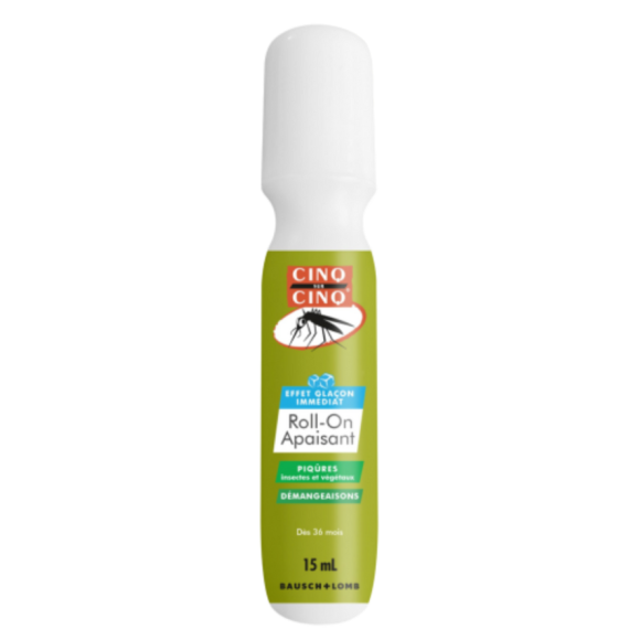 Stylo apaisant effet glaçon Cinq sur Cinq - roll-on de 15ml