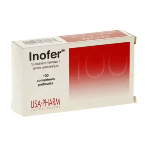 Inofer comprimé pelliculé - boîte de 100 comprimés