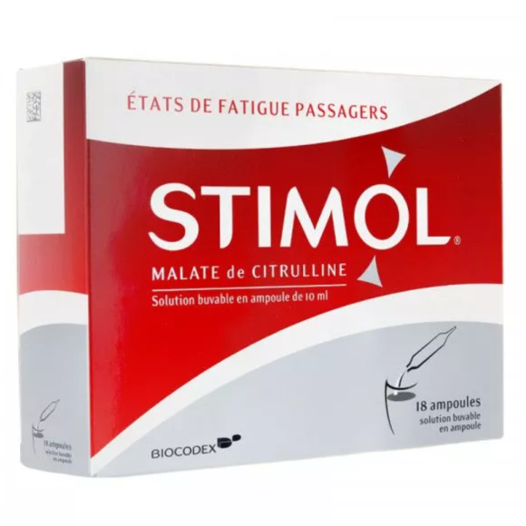 Stimol 1g/10ml solution buvable en ampoule - boîte de 18 ampoules