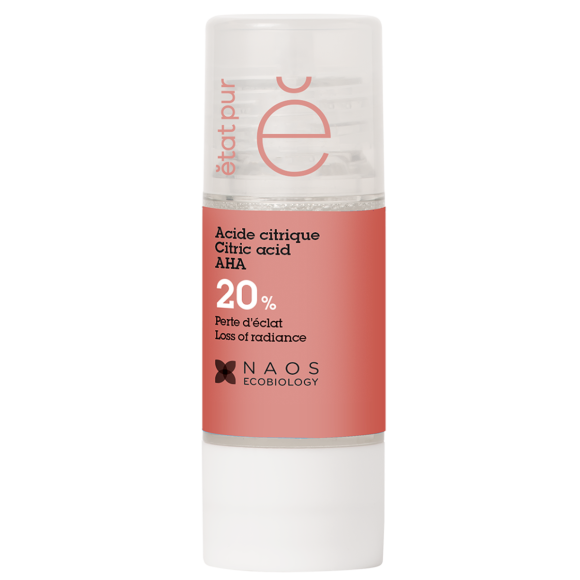 Acide citrique 26% perte d'éclat Etat Pur - flacon de 15ml