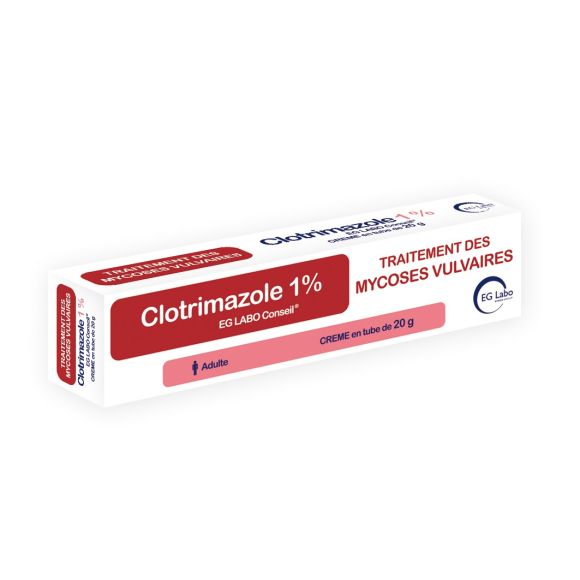 Crème Clotrimazole 1% EG Labo Conseil - tube de 20g