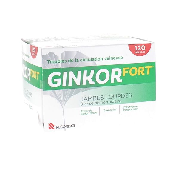 Ginkor fort gélule - boîte de 120 gélules
