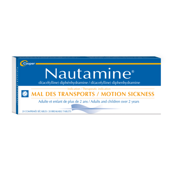 Nautamine 90mg Cooper - boîte de 20 comprimés