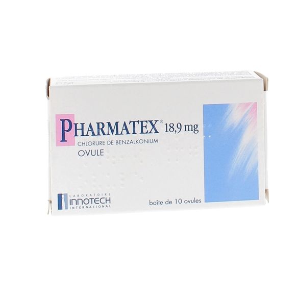 Pharmatex 18,9mg - boîte de 10 ovules