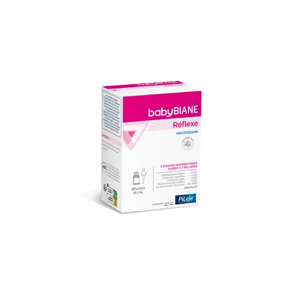 Babybiane Réflexe nourrisson Pileje - flacon-pipette de 30ml