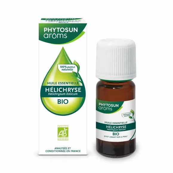 Huile Essentielle Hélichryse bio Phytosun Arôms - flacon de 5ml