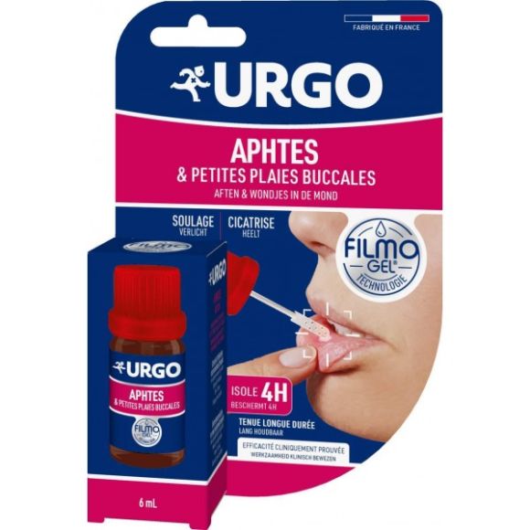 Filmogel aphtes & petites plaies buccales - flacon de 6 ml