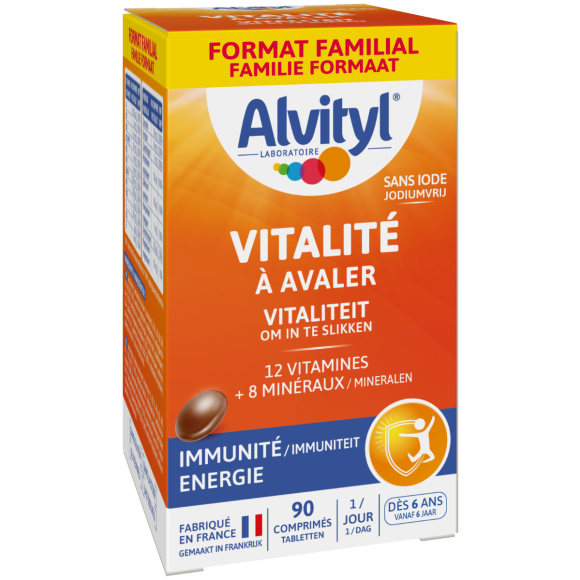 Alvityl Vitalité – 90 comprimés à avaler