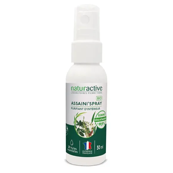 Assaini'spray purifiant intérieur Naturactive - spray de 50ml