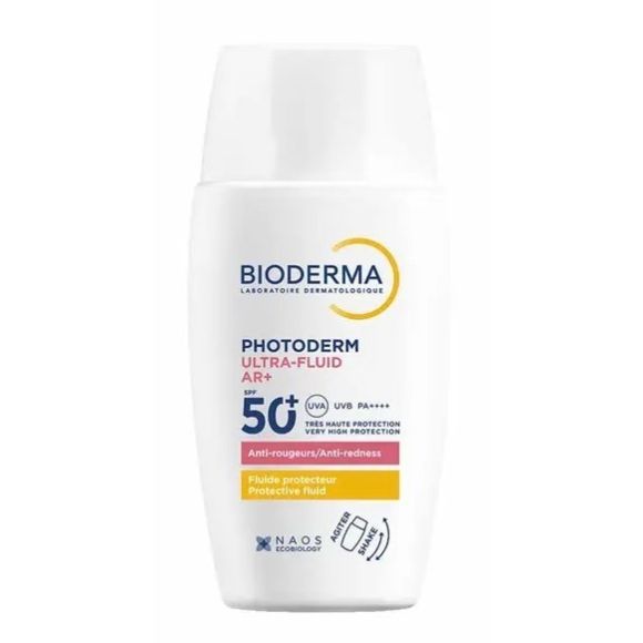 Photoderm ultra-fluid AR+ crème anti-rougeurs SPF50+ Bioderma - flacon de 40ml