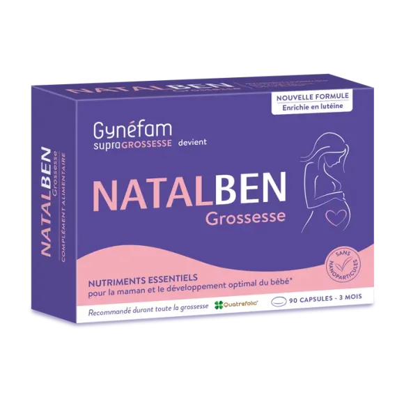 Natalben grossesse laboratoire Effik - boite de 90 capsules