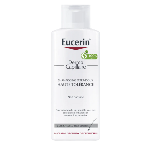 Shampooing Dermo Capillaire Haute Tolérance Eucerin - Flacon de 250 ml