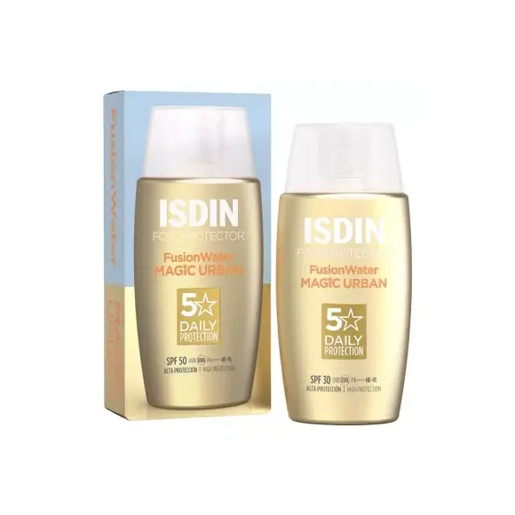 Fusion water urban fotoprotector SPF30 Isdin - flacon de 50ml