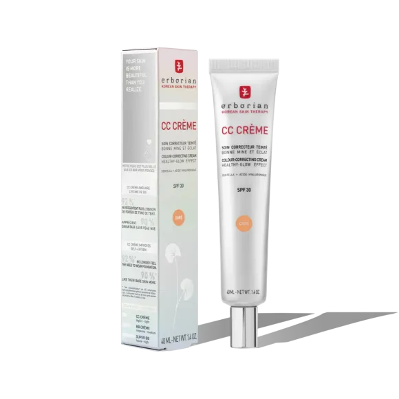CC crème à la Centella Asiatica teinte Doré SPF30 Erborian - tube de 40ml