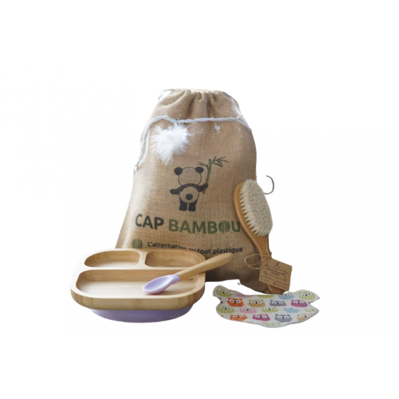 Baby Box Cap Bambou - coffret de 3 produits