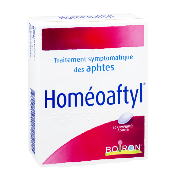 Homéoaftyl comprimé à sucer Boiron - boite de 60 comprimés