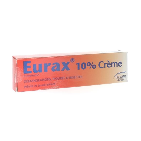 Crème démangeaisons 10% Eurax - tube de 40g