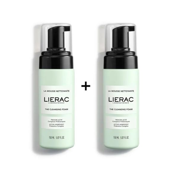 La mousse nettoyante Lierac