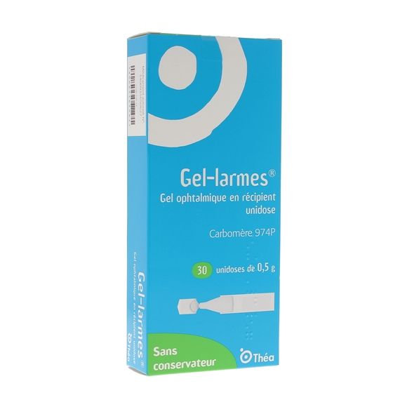 Gel larmes ophtalmique - boîte de 30 récipients unidoses