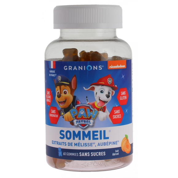 Gummies kid Pat Patrouille sommeil Granions - pot de 60 gommes