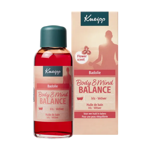 Huile de bain Body&Mind balance Kneipp - flacon de 100ml
