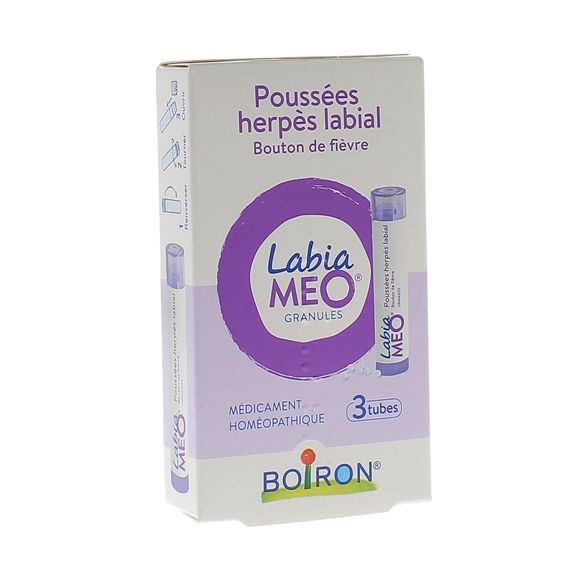LABIAMEO granules Boiron - boîte de 3 tubes de 4g