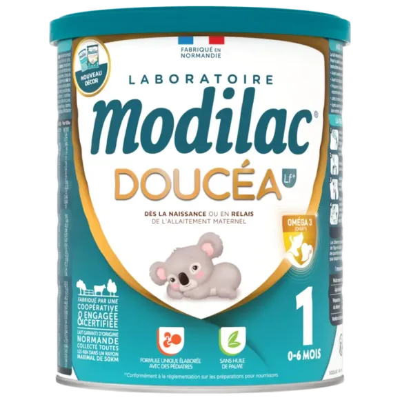Lait expert Doucéa 1er âge Modilac - pot de 820 g