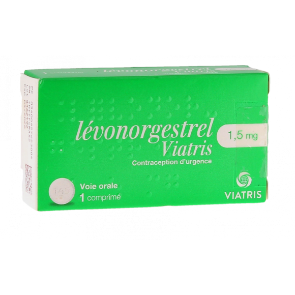 Levonorgestrel 1,5mg Viatris - boîte de 1 comprimé